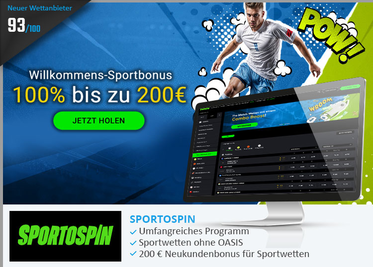 Sportospin banner